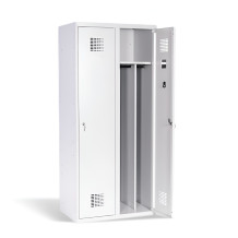2 dveřová šatní skříň s přepážkou, 1800/800/500 mm