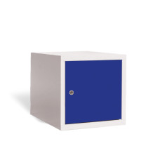 #03 BOX 1 BLUE│Skříňka pro úschovu cenností│380/380/380 mm