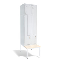 #03 CIK-CAK MINI 4│ 4 dveřová úzká šatní skříň s dveřmi typu Z, 1800/600/500 mm