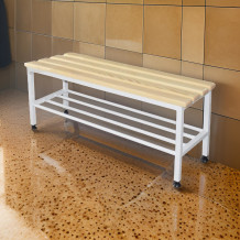 #30 BENCH 1000 SR – Šatní lavice s délkou 1000 mm s roštem na boty