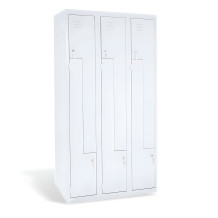#03 CIK-CAK MINI 6 - 6-dveřová šatní úzká skříň s dveřmi typu Z