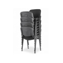 #29 CONFCH BK - Konferenční židle stohovatelná, černá