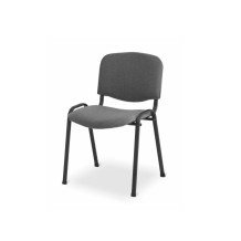 #29 CONFCH GY - Konferenční židle stohovatelná, šedá