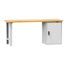 #29 HARDWORK CW - Pracovní stůl se skříňkou, 2000 mm, s nosností do 800 kg