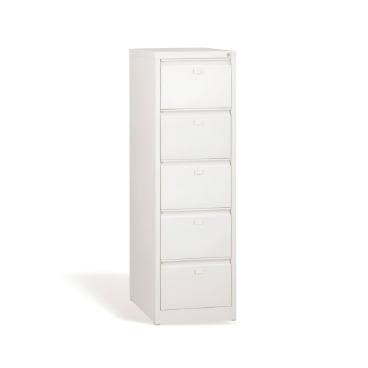 #03 FILE 5 WHITE – Kartotéková skříň s 5 zásuvkami, bílá