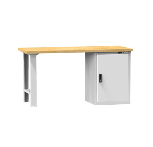 #29 HARDWORK C - Pracovní stůl se skříňkou, 1500 mm, s nosností do 800 kg