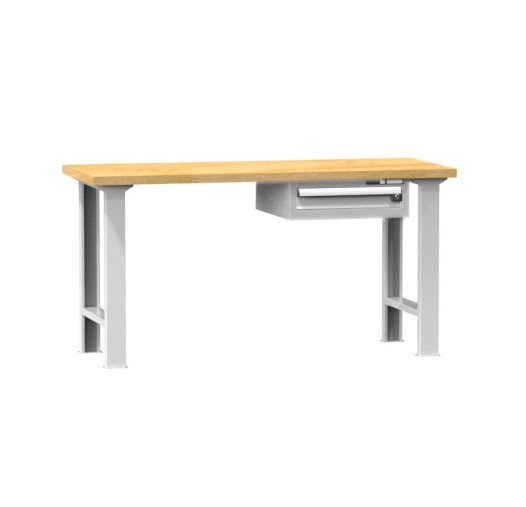 #29 HARDWORK D - Pracovní stůl se zásuvkou, 1500 mm, s nosností do 800 kg